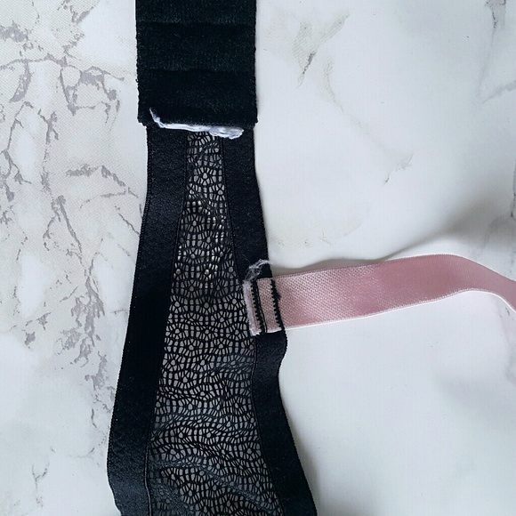 Contrast Sheer Demi Bra in Pink - Picture 8 of 8